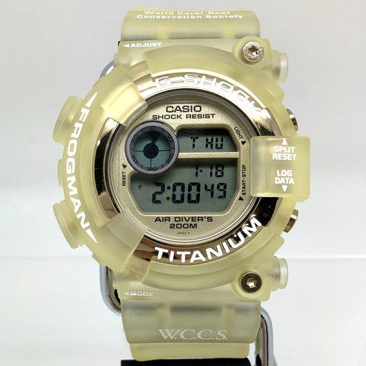 Casio Watch G-Shock Frogman WCCS Quartz Digital DW-8201WC-9T Used in Japan