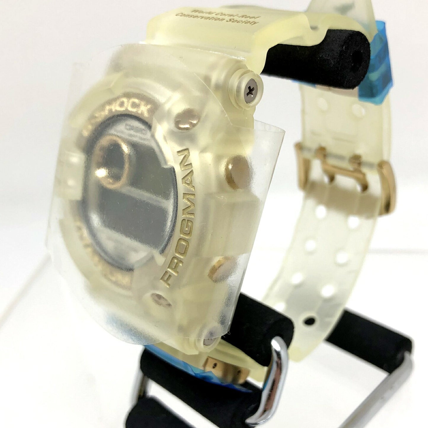 Casio Watch G-Shock Frogman WCCS White Skeleton DW-9901WC-9T Used in Japan