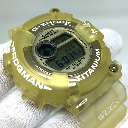 Casio Watch DW-8201WC-9T Frogman WCCS Used in Japan