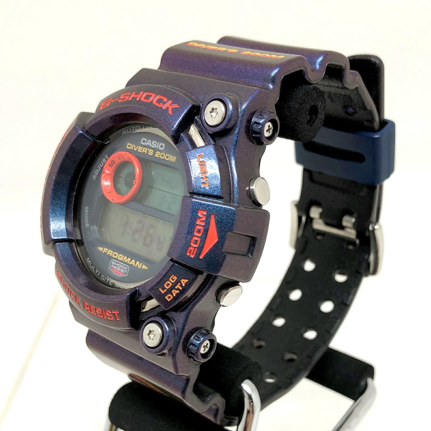 G-SHOCK CASIO Casio watch GW-201-6 FROGMAN Majora Poison Frog Purple Digital Qua