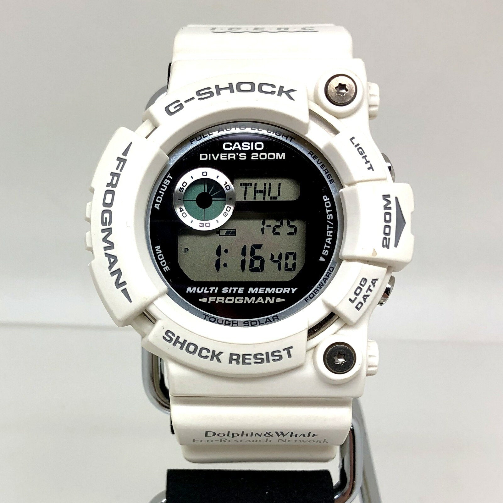 Casio Watch G-Shock Frogman 2006 Tough Solar GW-206K-7JR Used in Japan –  The Japan Pride