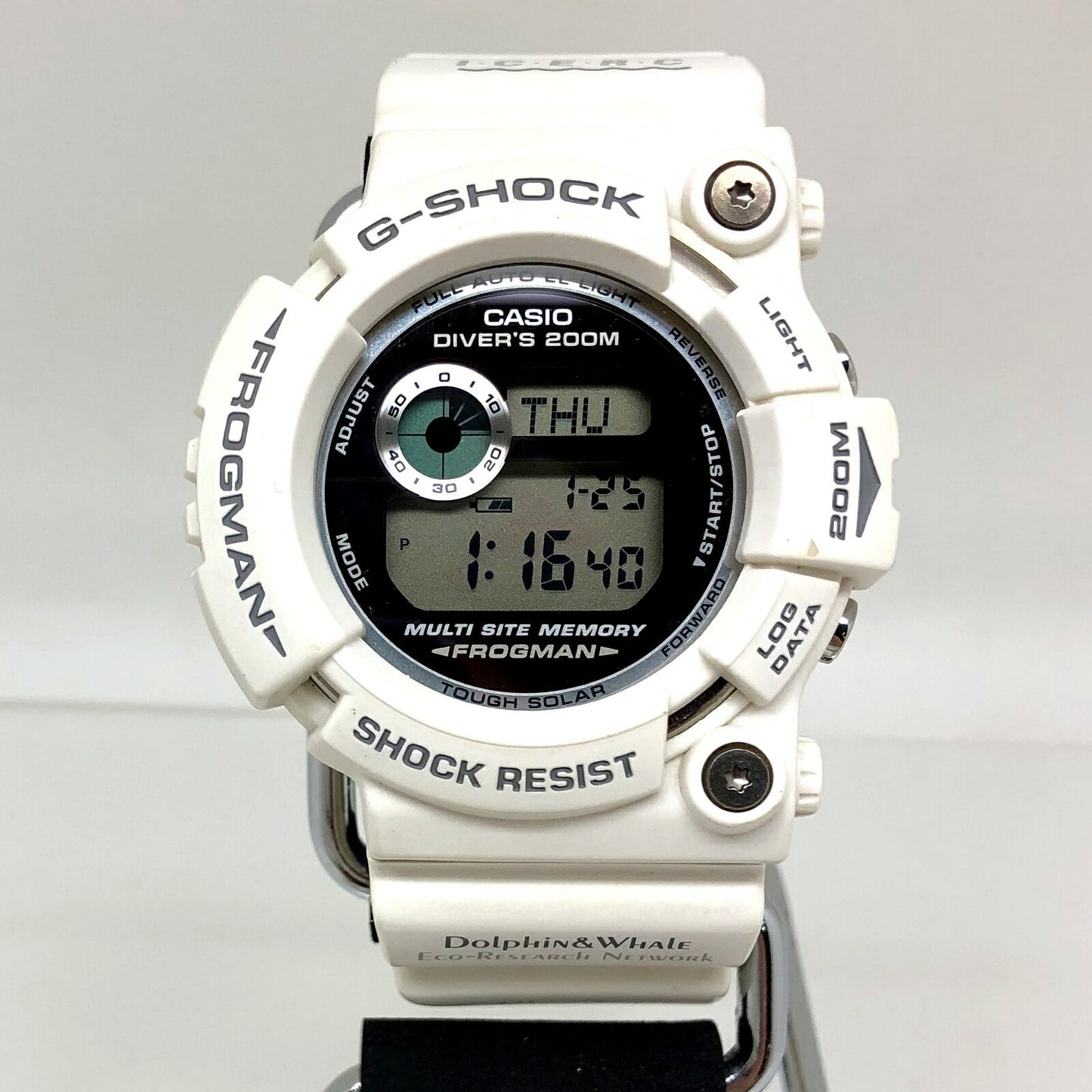 Casio Watch G-Shock Frogman 2006 Tough Solar GW-206K-7JR Used in Japan