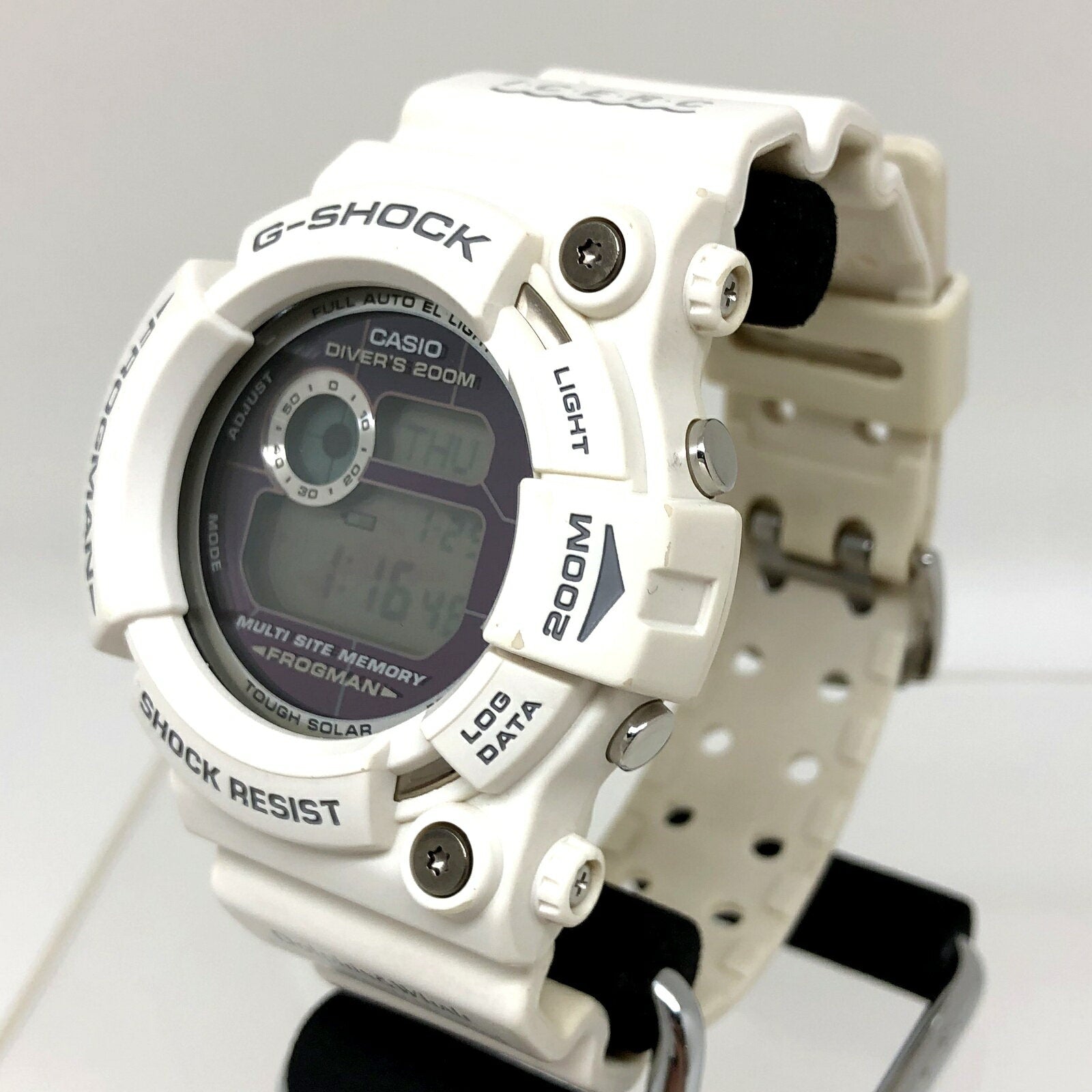 Casio Watch G-Shock Frogman 2006 Tough Solar GW-206K-7JR Used in Japan –  The Japan Pride