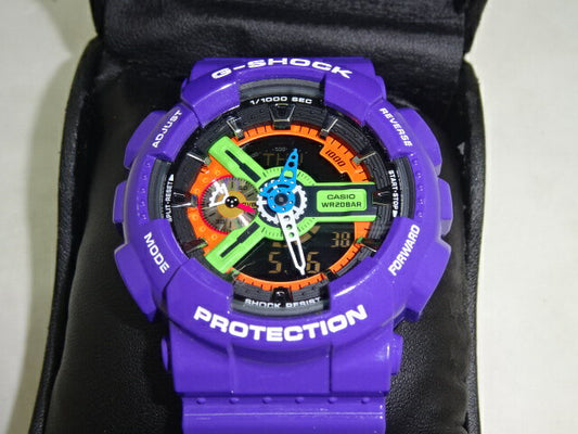 Casio Watch G-Shock Evangelion collaboration GA-110EV Used in Japan