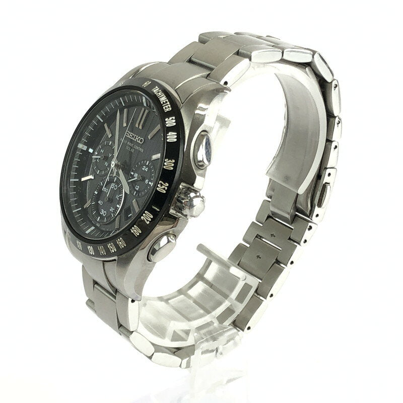 Seiko Brightz Watch Chronograph Solar Radio 8B82-0AE0 SAGA077 Used In ...