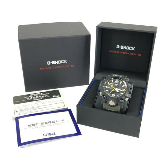 Casio Watch G-Shock Mudmaster Tough Solar GWG-1000-1A3JF Used in Japan