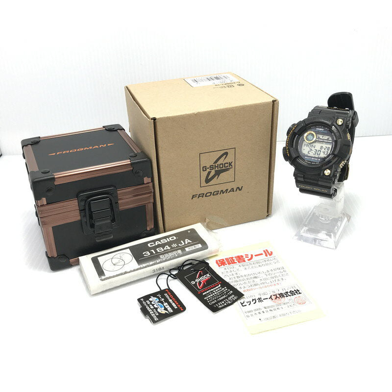 Casio Watch G-SHOCK MASTER OF G-SEA FROGMAN GWF-1000G-1JR Used