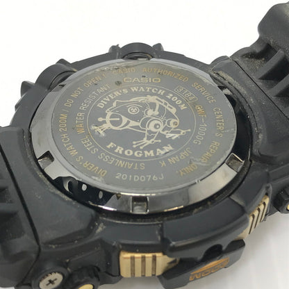 Casio Watch G-SHOCK MASTER OF G-SEA FROGMAN GWF-1000G-1JR Used