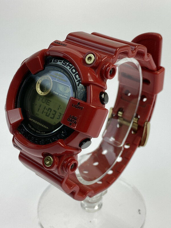 Casio Watch G-Shock Frogman 30th Anniversary Red GF-8230A-4JR Used in Japan