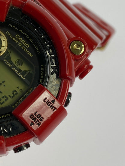 Casio Watch G-Shock Frogman 30th Anniversary Red GF-8230A-4JR Used in Japan