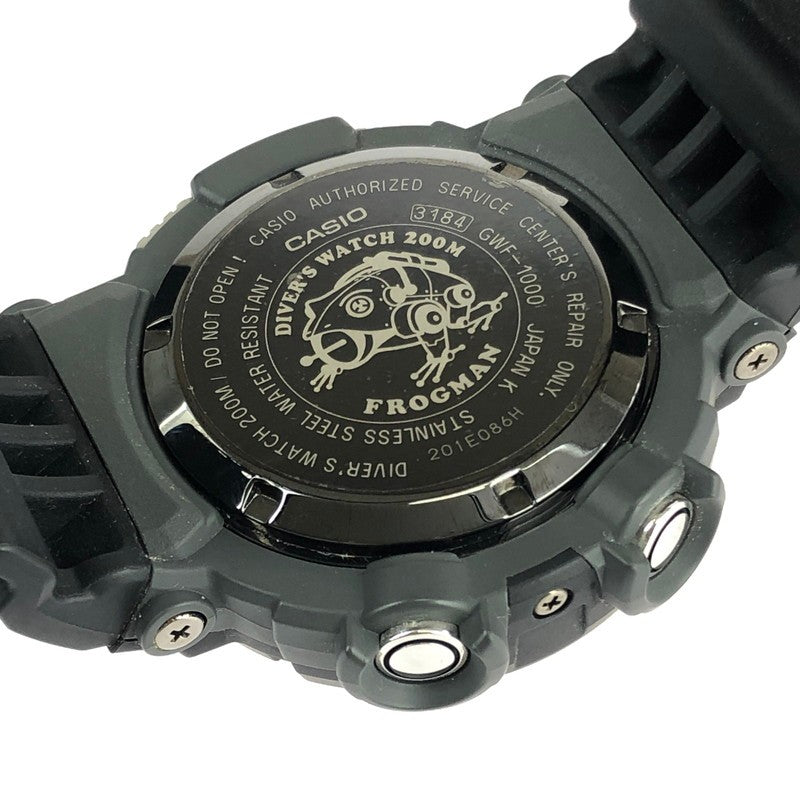 Casio Watch G-Shock MASTER OF G-SEA FROGMAN GWF-1000-1JF TOUGH SOLAR Used