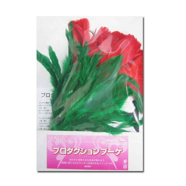 New Tenyo Magic Production bouquet red From Japan