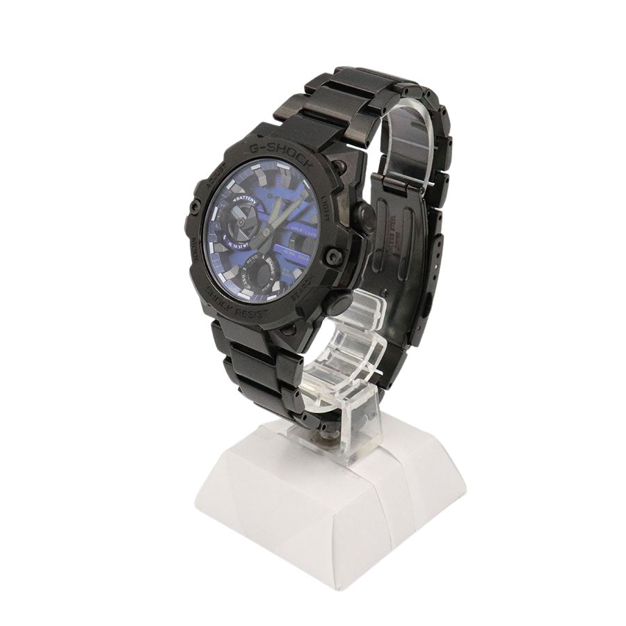 Casio Watch G-Shock Mobile Link Blue Dial GST-B400BD-1A2JF Used in Japan