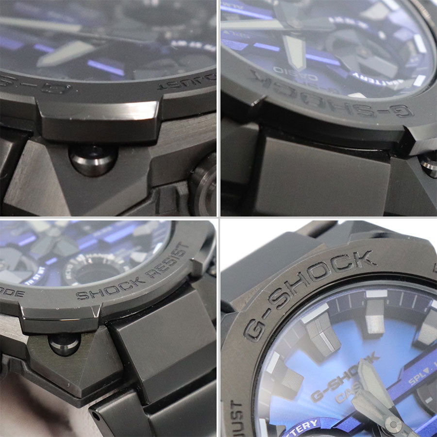 Casio Watch G-Shock Mobile Link Blue Dial GST-B400BD-1A2JF Used in Japan