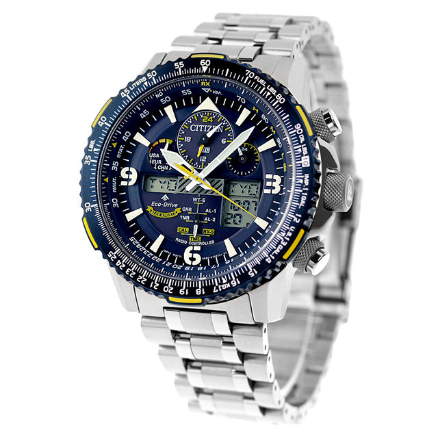 Citizen Promaster Blue Angels Eco Drive Radio Watch JY8078-52L Analog Navy New