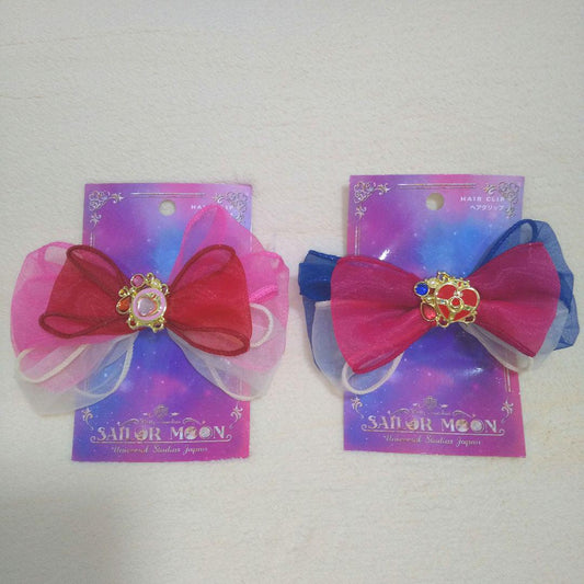 Near Mint Sailor Moon USJ Universal studio japan hair clips 2 pieces Used