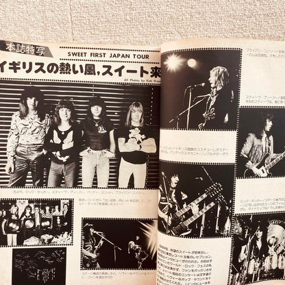 Music Life October 1976 Kiss  Used in Japan