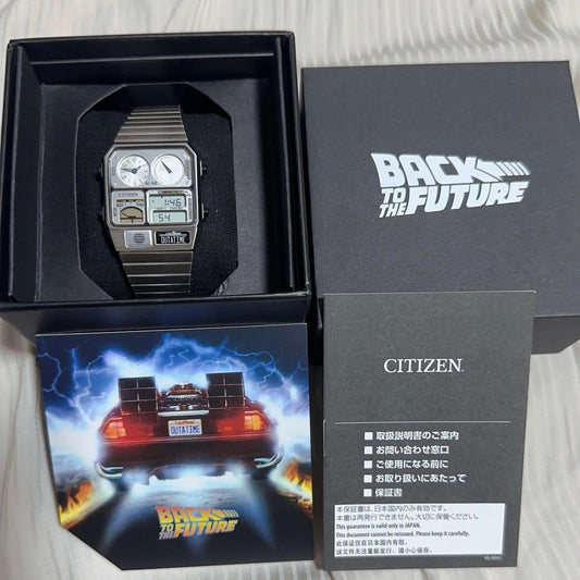 Mint UNIVERSAL limited CITIZEN × BACK TO THE FUTURE Used in Japan