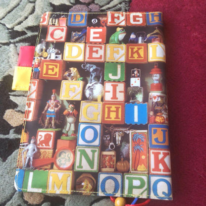 Hobonichi Notebook Cover A5 Cousin Size Alphabet Maze Used in Japan