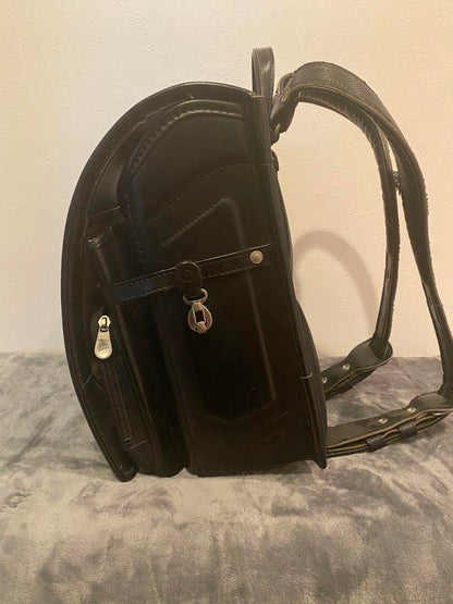 Randoseru Japanese School Bag Kid's Backpack Nike Black Used