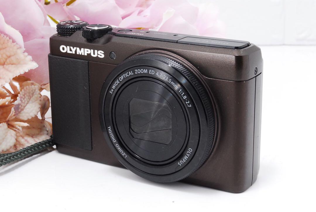 OLYMPUS STYLUS XZ-10 Brown Digital Camera Used in Japan