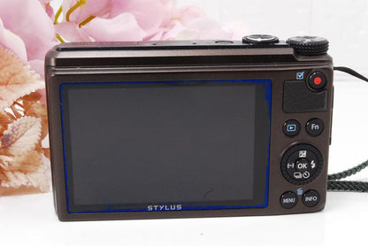 OLYMPUS STYLUS XZ-10 Brown Digital Camera Used in Japan