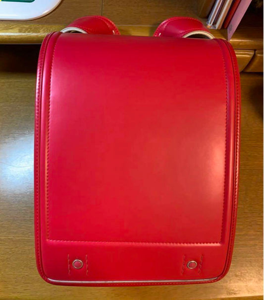 Randoseru Japanese School Bag Kid's Backpack Red Used