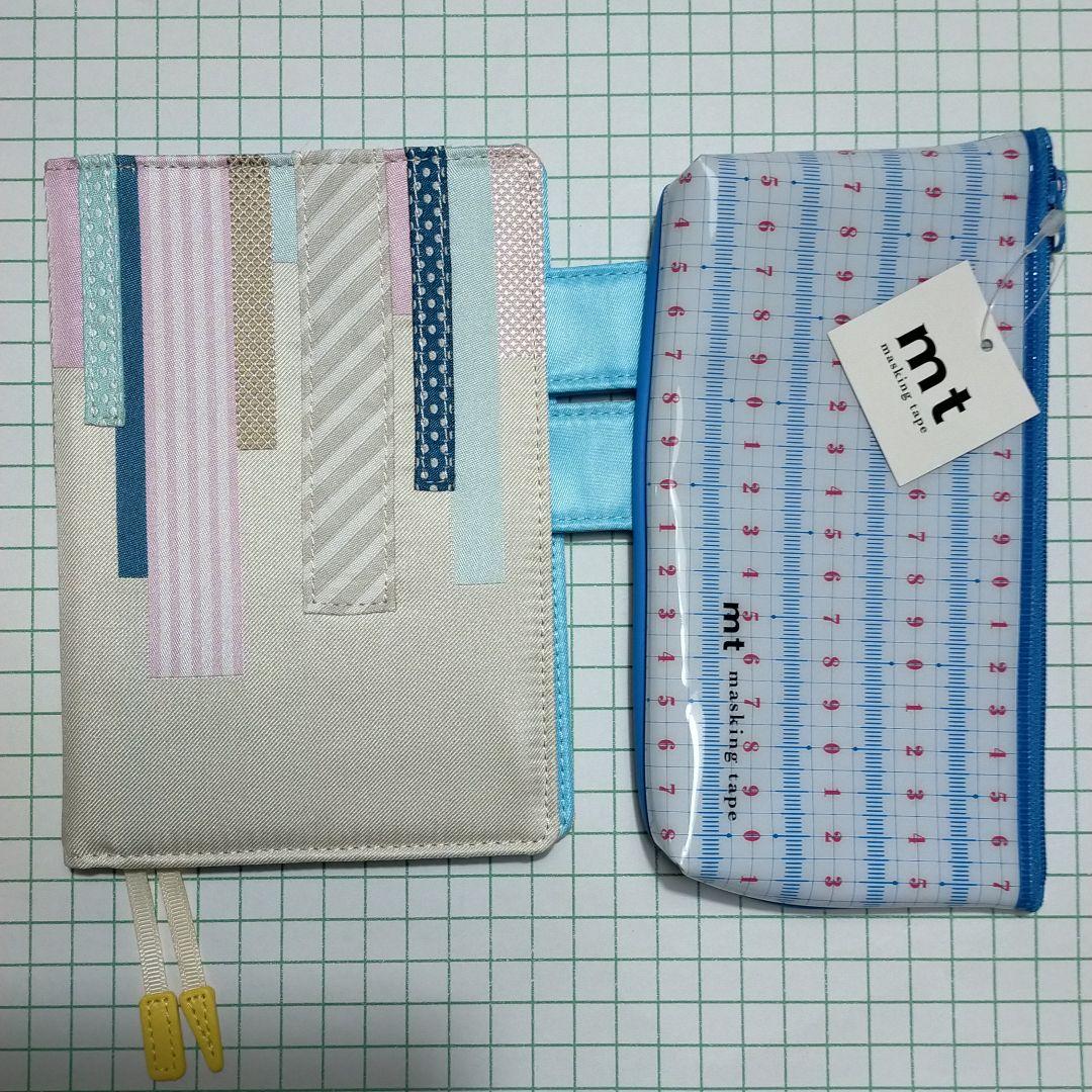 Hobonichi Notebook Cover A6 Original Size Pencil Case Set mt Used in Japan