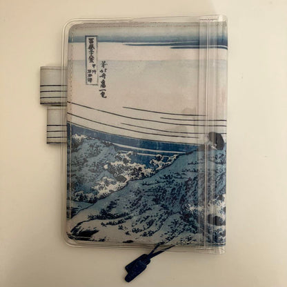 Hobonichi Notebook Cover A6 Original Size Katsushika Hokusai Used in Japan