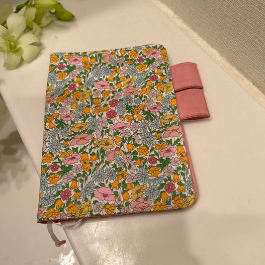 Hobonichi Notebook Cover A6 Original Size Liberty pattern Used in Japan