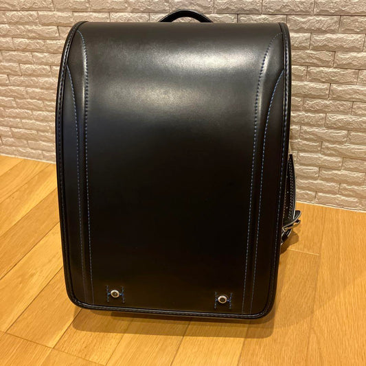 Randoseru Japanese School Bag Kid's Backpack Black Used