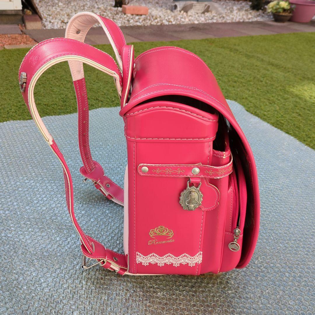 Randoseru Japanese School Bag Kid's Backpack LIRICO Cherry Pink Used