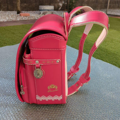 Randoseru Japanese School Bag Kid's Backpack LIRICO Cherry Pink Used