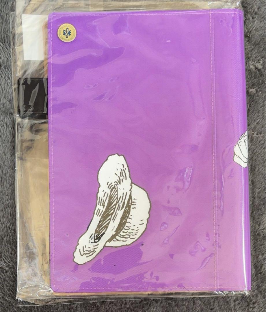 Hobonichi Notebook Cover A5 Cousin Size ONE PIECE Purple Used in Japan