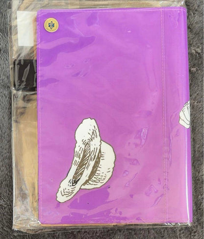 Hobonichi Notebook Cover A5 Cousin Size ONE PIECE Purple Used in Japan