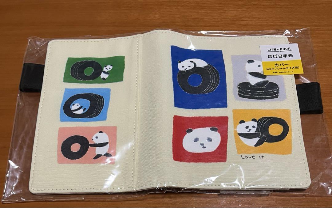 Near Mint Hobonichi Notebook Cover A6 Original Size Jin Kitamura LOVE It set