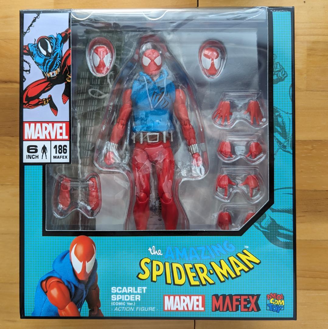 new goods *Mafex No.186* MAFEX SCARLET SPIDER *