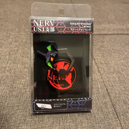 Near Mint Neon Genesis EVANGELION USJ Universal studio japan Smartphone Ring