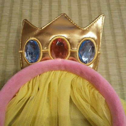 Super Mario Bros. Universal studio japan Limited Princess Peach Headband Used