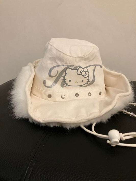 Hello Kitty Universal studio japan Limited Ten-gallon hat Hat Used