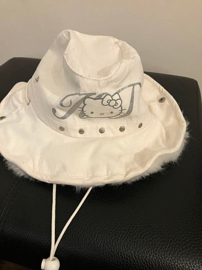 Hello Kitty Universal studio japan Limited Ten-gallon hat Hat Used