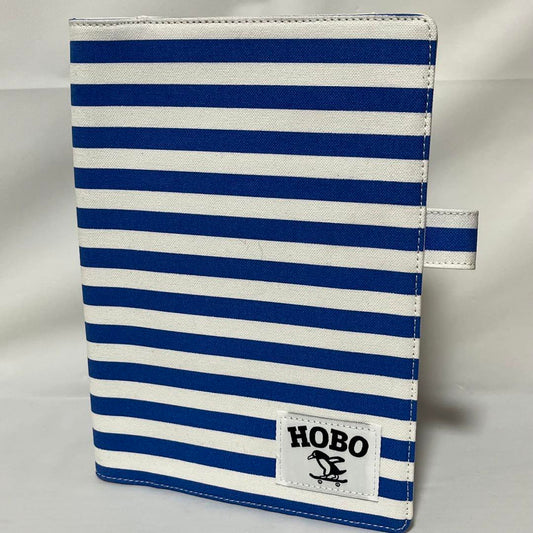 Hobonichi Notebook Cover A5 Cousin Size Marine Border Used in Japan