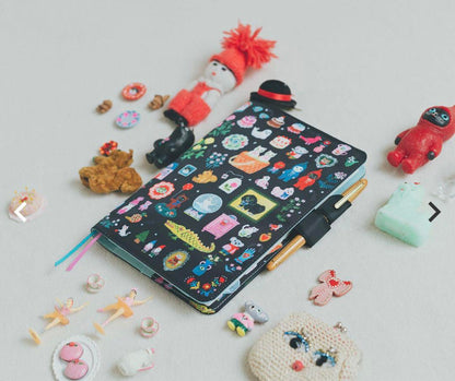Near Mint Hobonichi Notebook Cover A6 Original Size Yumi Kitagishi Souvenir Used