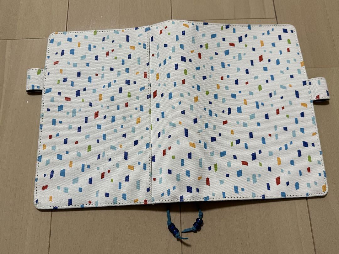 Hobonichi Notebook Cover A5 Cousin Size Mykonos Window Used in Japan