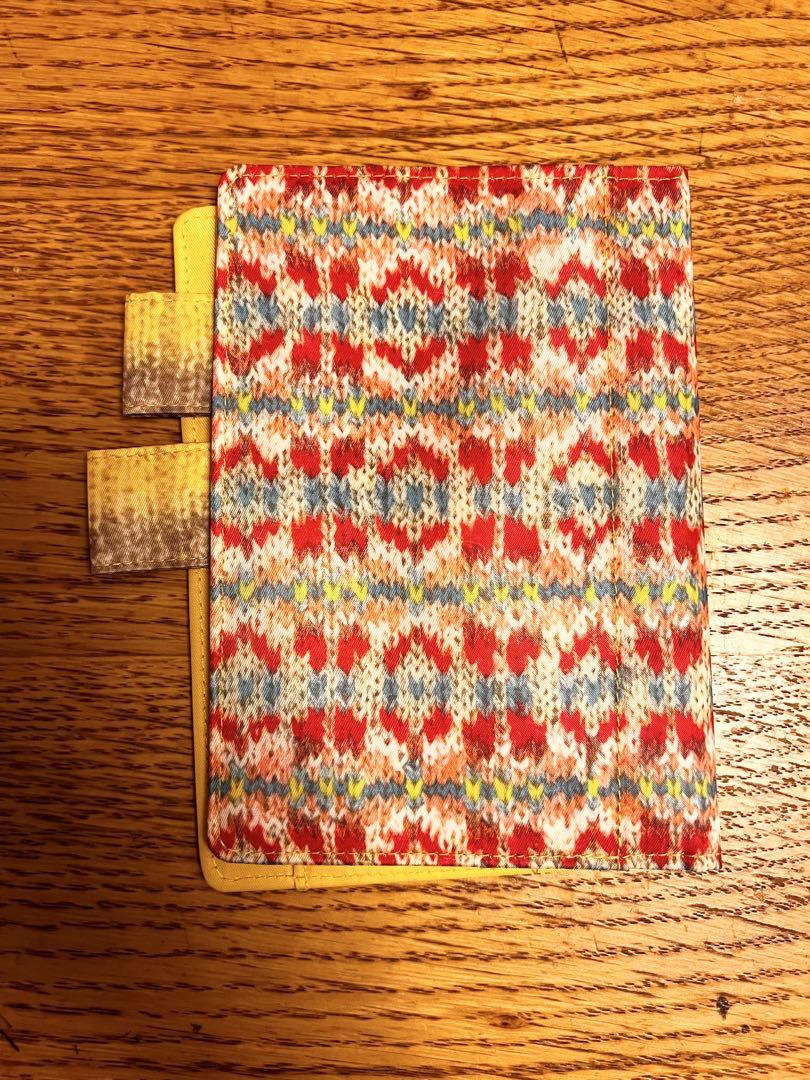 Hobonichi Notebook Cover A6 Original Size Mariko Mikuni Fair Isle Pattern Used