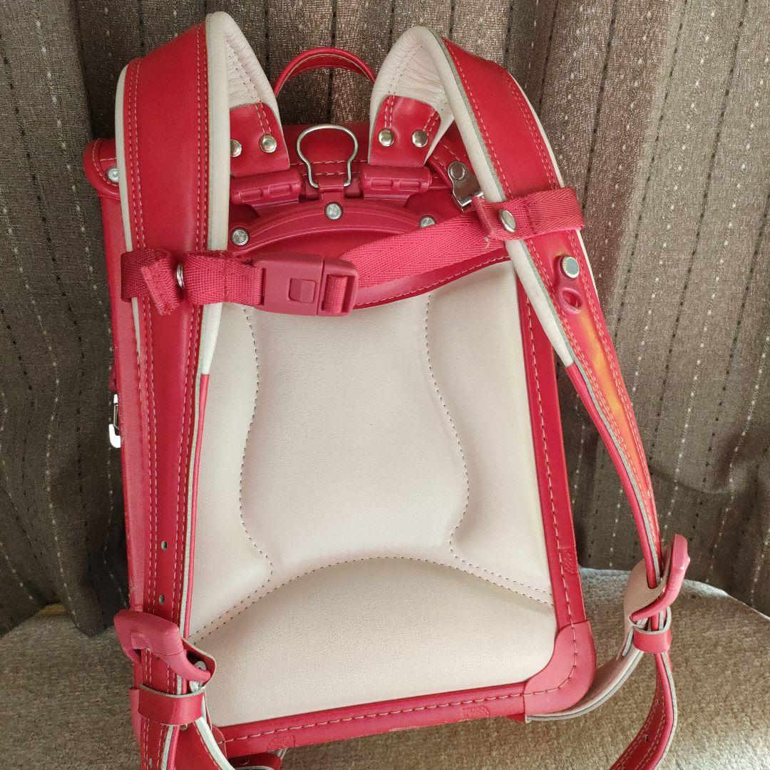 Randoseru Japanese School Bag Kid's Backpack Fuwarii Pink 2021 model Used