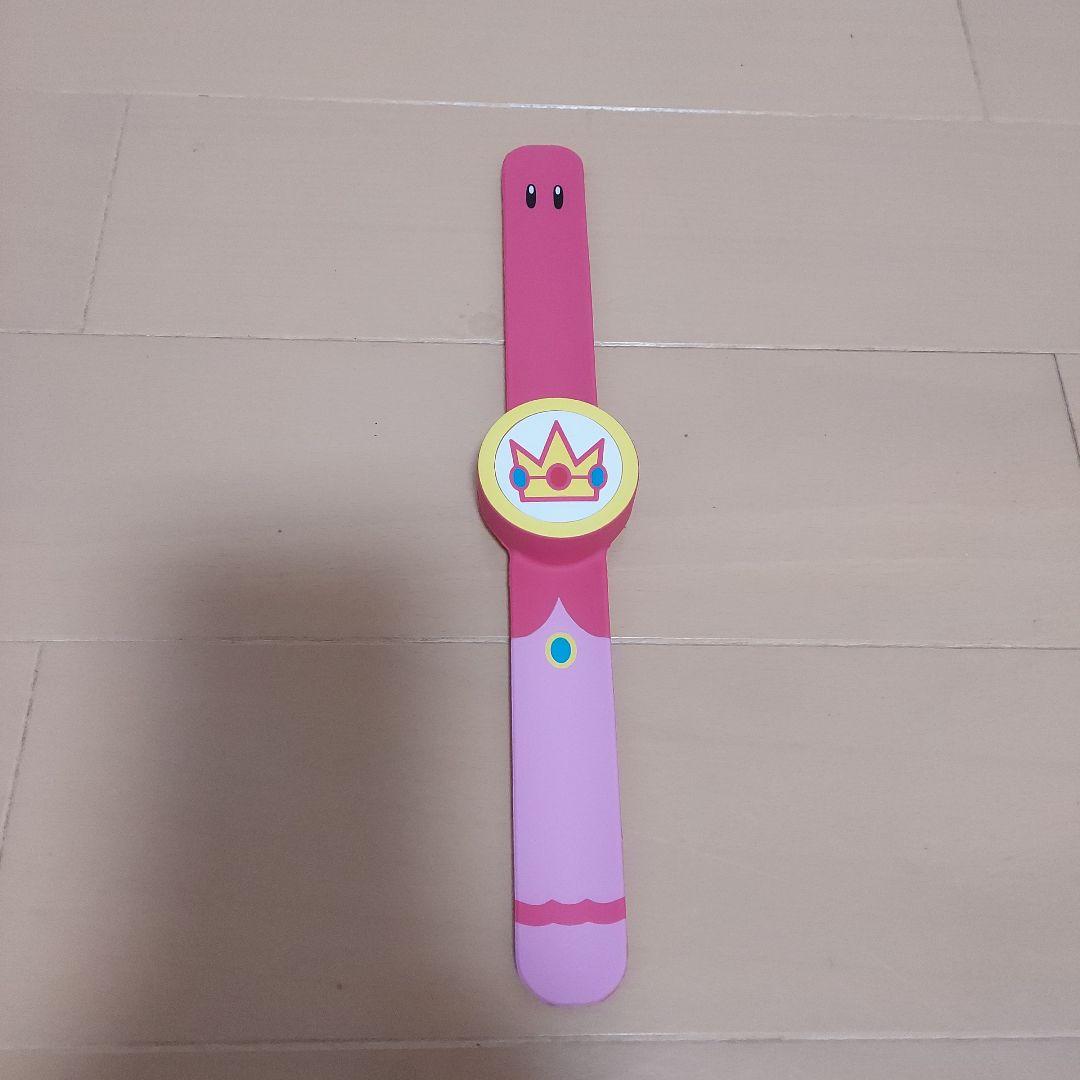 Super Mario Bros Universal studio japan Yoshi Hat Princess Peach Power Band Used