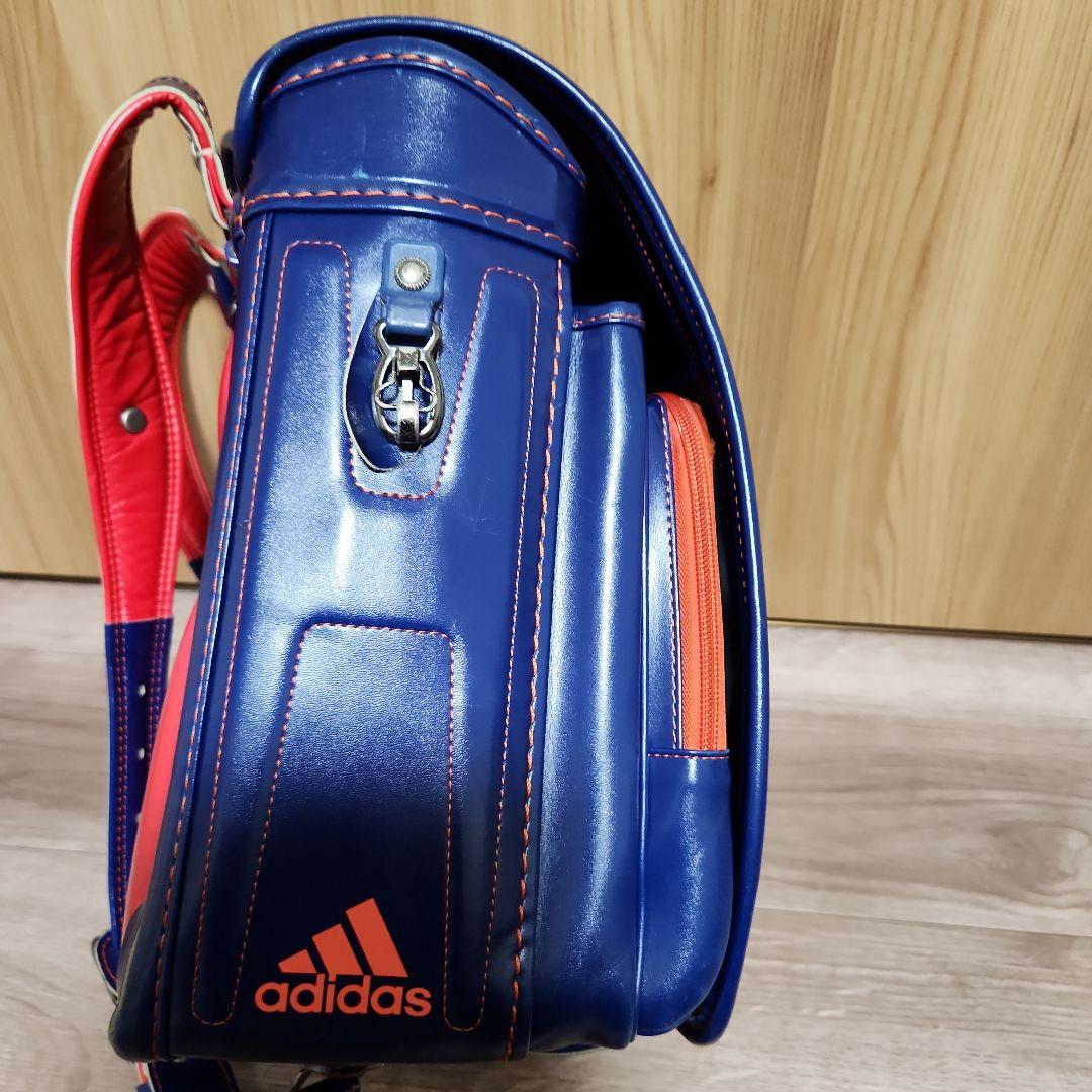 Randoseru Japanese School Bag Kid's Backpack Adidas Limited Color Blue Red Used