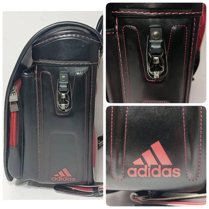 Randoseru Japanese School Bag Kid's Backpack adidas Black Used