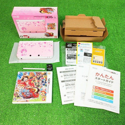 Limited Edition Nintendo 3DS LL One Piece Adventure Pack Used in Japan